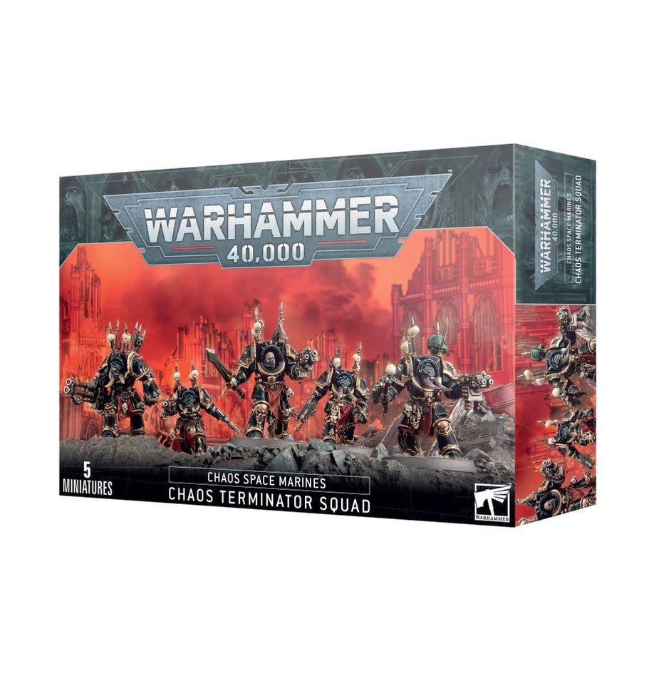 ✅  ESCUADRA DE EXTERMINADORES DEL CAOS - CHAOS TERMINATOR SQUAD Imagen principal del producto