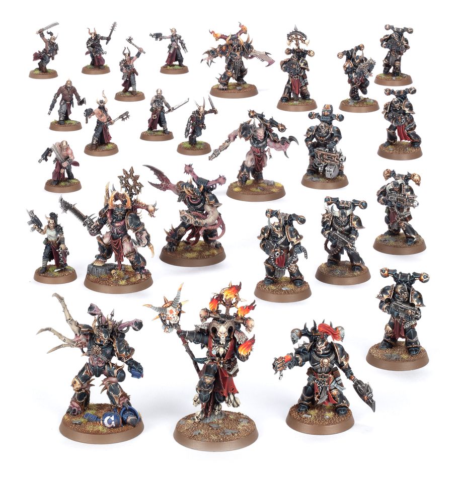 PATRULLA MARINES ESPACIALES DEL CHAOS - CHAOS SPACE MARINES COMBAT PATROL