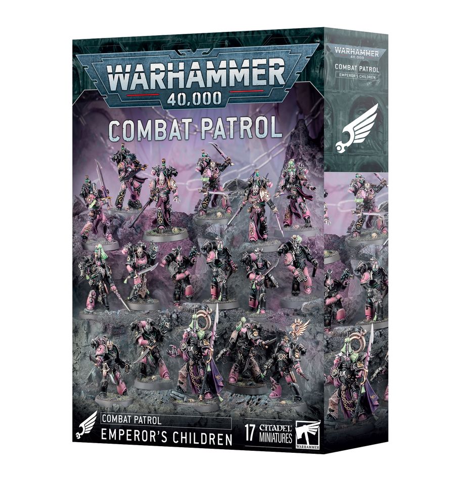 ✅ PATRULLA HIJOS DEL EMPERADOR | Warhammer 40K - COMBAT PATROL Imagen principal del producto