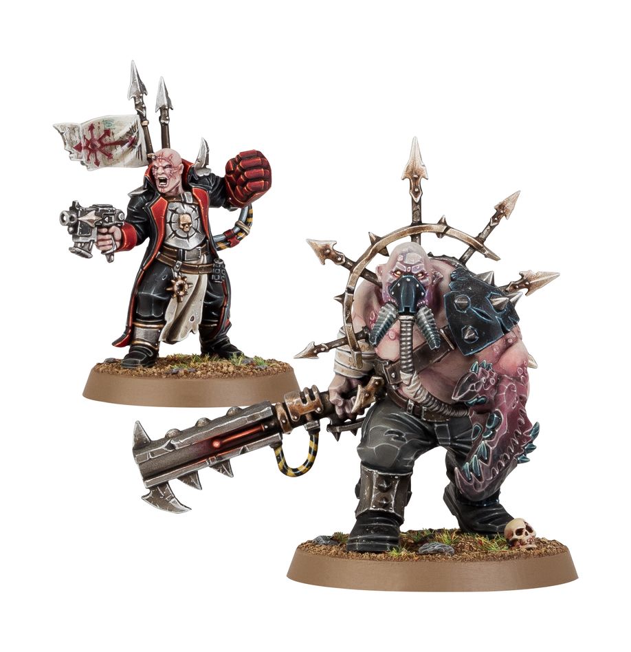 EJECUTOR TRAIDOR | Marines Espaciales del Chaos | 2 miniaturas de encaje a presión Imagen secundaria del producto