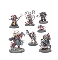 Huron Corazón Negro y Corsarios Rojos | Marines Espaciales del Caos Warhammer 40K
