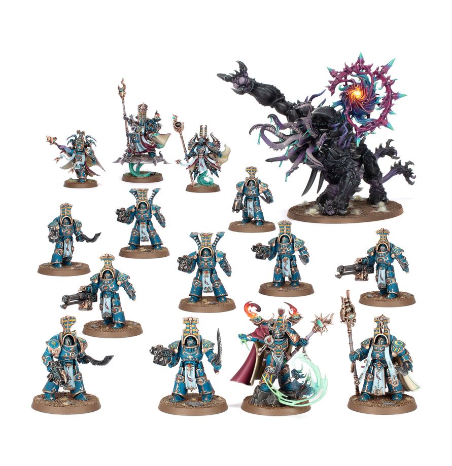 Thousand Sons Aquelarre Sekhmet | Caja Ejército Mil Hijos Warhammer 40K Imagen secundaria del producto