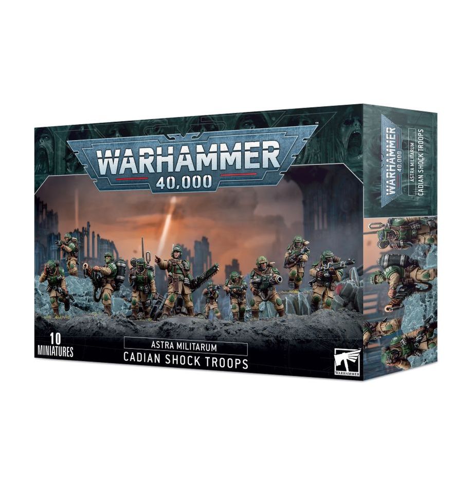 ✅ TROPAS DE CHOQUE DE CADIA - CADIAN SHOCK TROOPS Imagen principal del producto