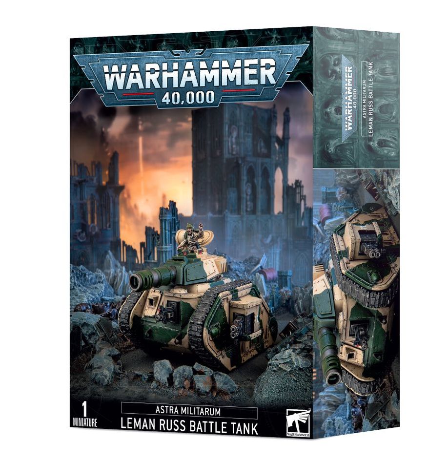 ✅ TANQUE DE BATALLA LEMAN RUSS - LEMAN RUSS BATTLE TANK Imagen principal del producto
