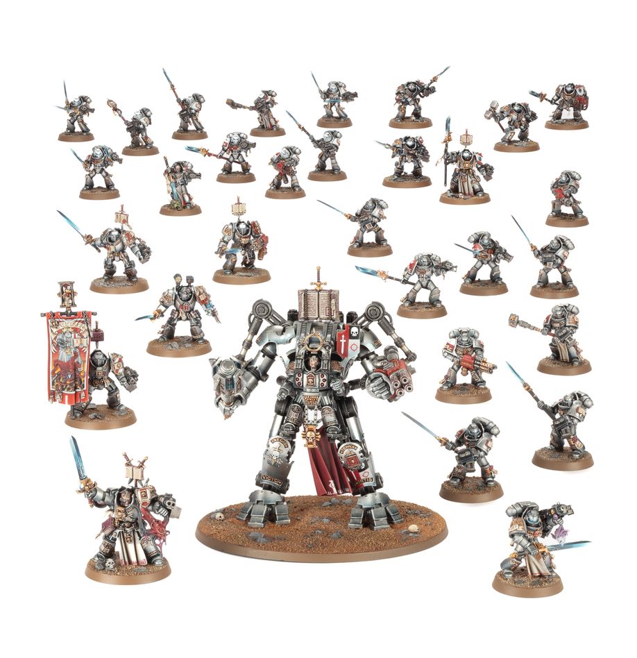 FUERZA DE BATALLA GREY KNIGHTS: CÓNCLAVE SACRO | Warhammer 40K