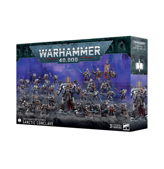 FUERZA DE BATALLA GREY KNIGHTS: CÓNCLAVE SACRO | Warhammer 40K