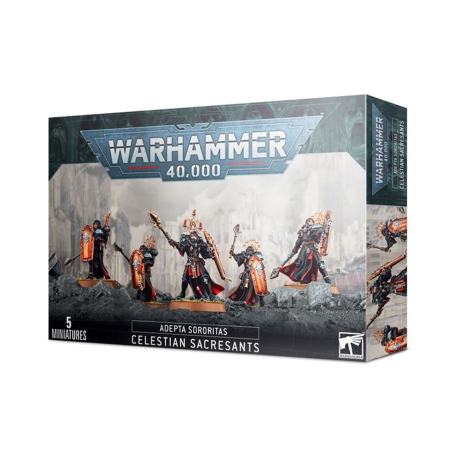 ⚔️ CELESTES SACROSANTAS – CELESTIAN SACRESANTS ADEPTA SORORITAS Imagen principal del producto