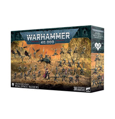 Fuerza de batalla Drukhari: Incursores al espacio real-  WARHAMMER 40K | Games Workshop | Caja 38 Miniaturas