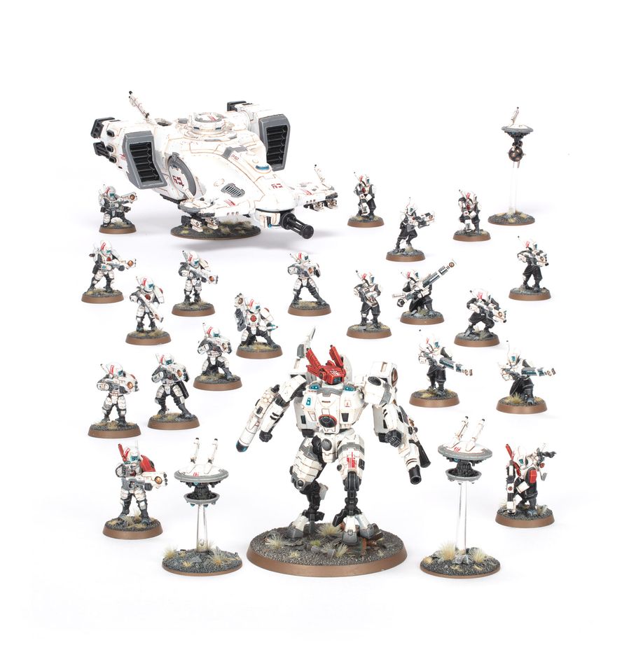 PATRULLA: IMPERIO T’AU | Warhammer 40K | 25 Miniaturas