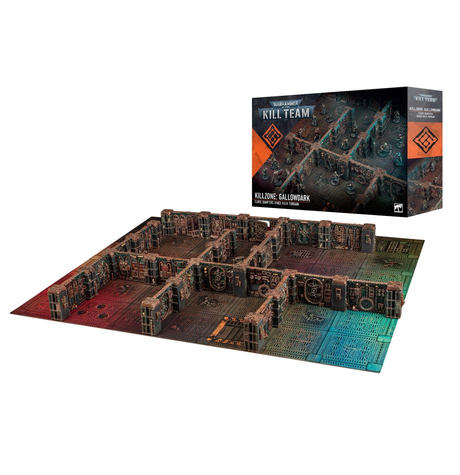 Zona de Aniquilación: Horcasombría - Gallowdark | Escenografía Modular para Kill Team (Warhammer 40K) Imagen principal del producto