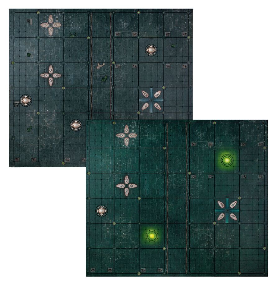 Set de Terreno Mundo Necrópolis | Acciones de Abordaje Warhammer 40K Imagen secundaria del producto