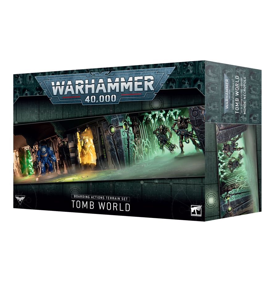 Set de Terreno Mundo Necrópolis | Acciones de Abordaje Warhammer 40K Imagen principal del producto