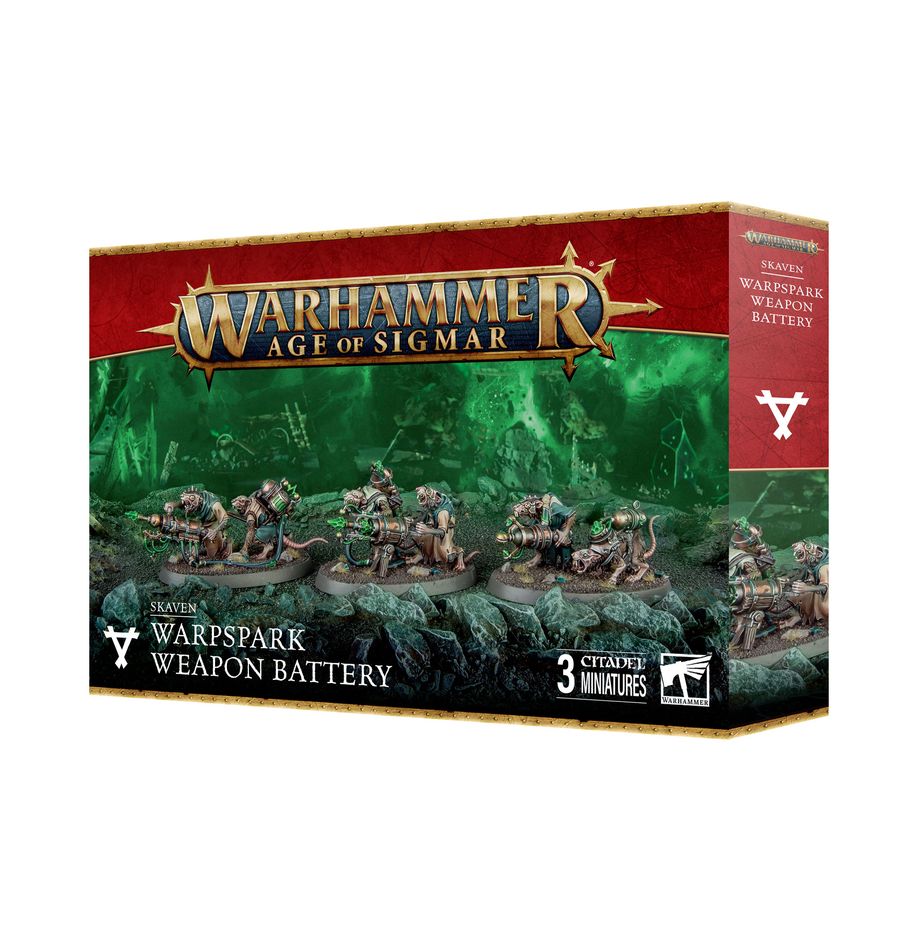 Baterías de Armas Brujas – Clanes Skryre | Warhammer Age of Sigmar (Skaven) Imagen principal del producto