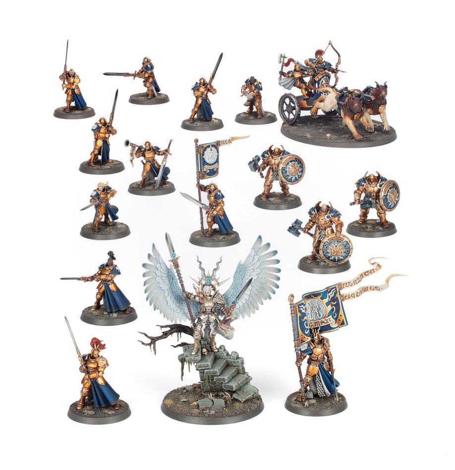 PUNTA DE LANZA: FORJADOS EN LA TORMENTA | Stormcast Eternals | 16 miniaturas Imagen secundaria del producto