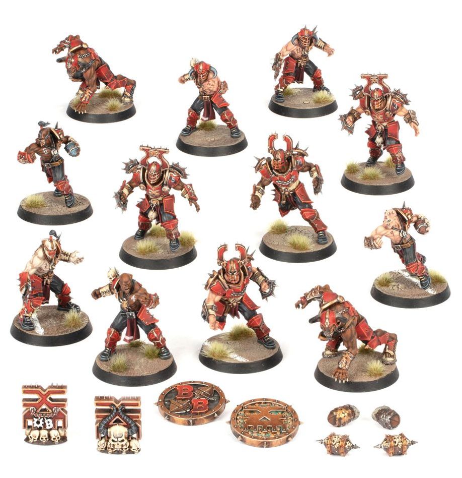 EQUIPO KHORNE BLOOD BOWL | Skull-tribe Slaughterers | Fuerza y Brutalidad GW Imagen principal del producto