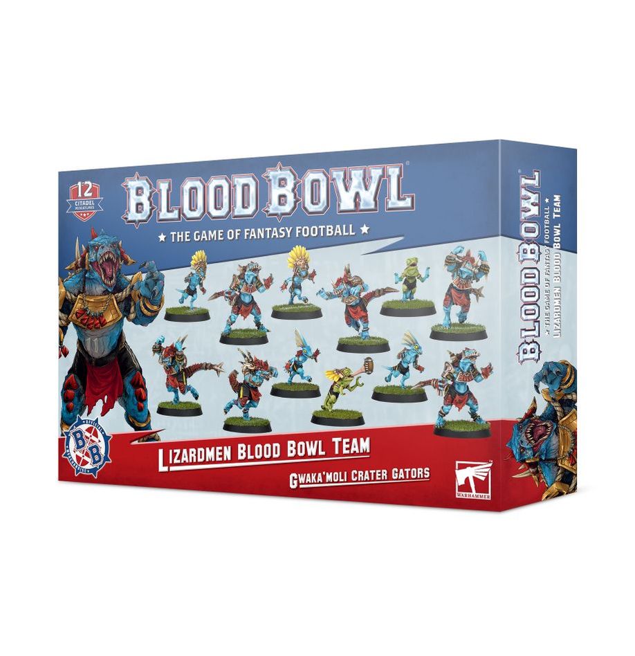 EQUIPO LIZARDMEN BLOOD BOWL | Gwaka'moli Crater Gators | Saurus y Skinks GW Imagen secundaria del producto