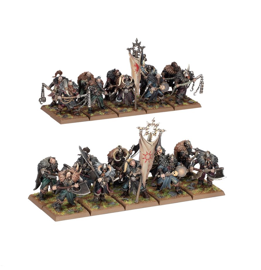 Chaos Marauders Warriors of Chaos | Infantería Bárbara Warhammer The Old World