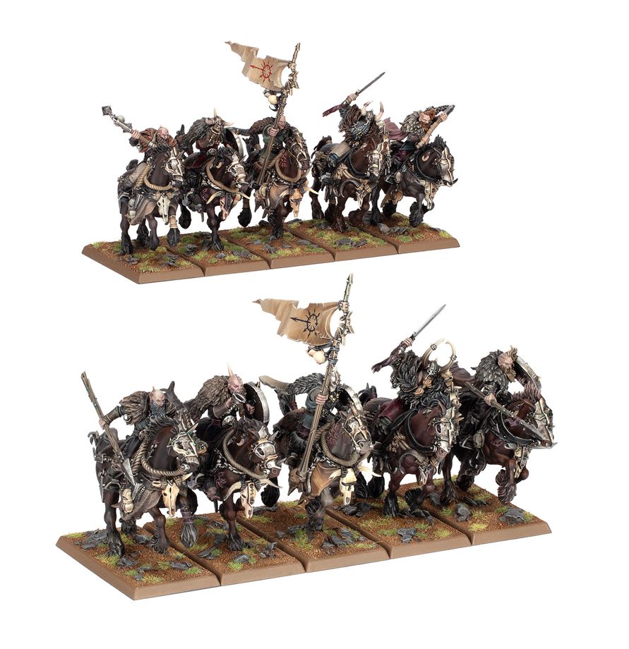 Chaos Marauder Horsemen Warriors of Chaos | Caballería Caos The Old World