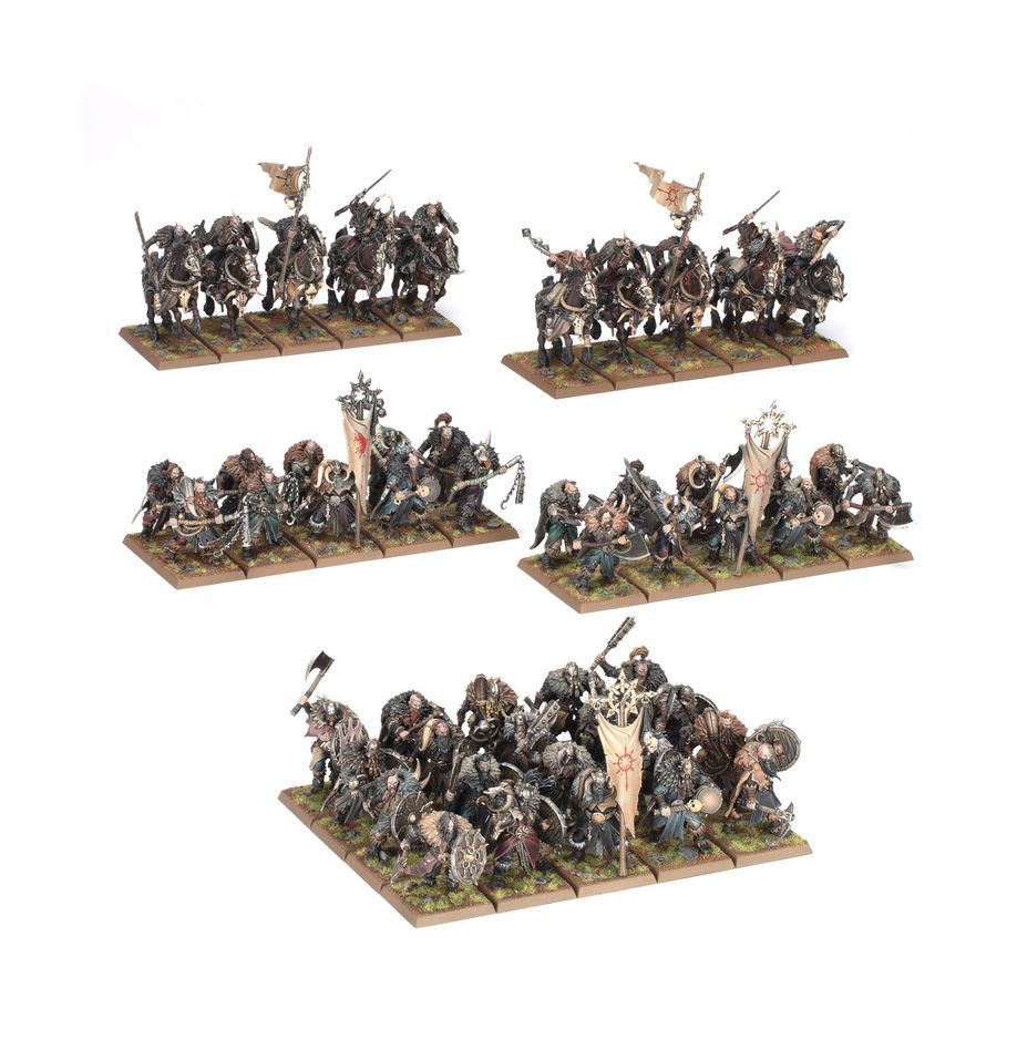 Warriors of Chaos: Chaos Marauders Army Reinforcement Set Imagen secundaria del producto