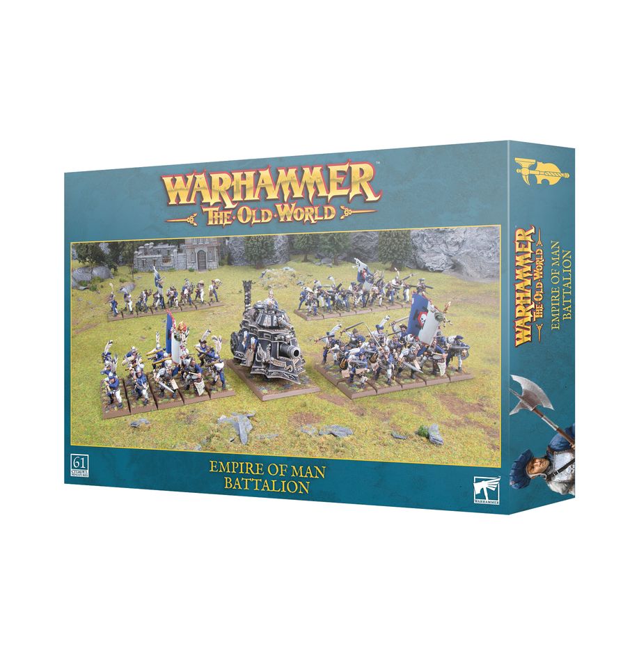 ⚔️ EMPIRE OF MAN BATTALION - WARHAMMER: THE OLD WORLD Imagen principal del producto