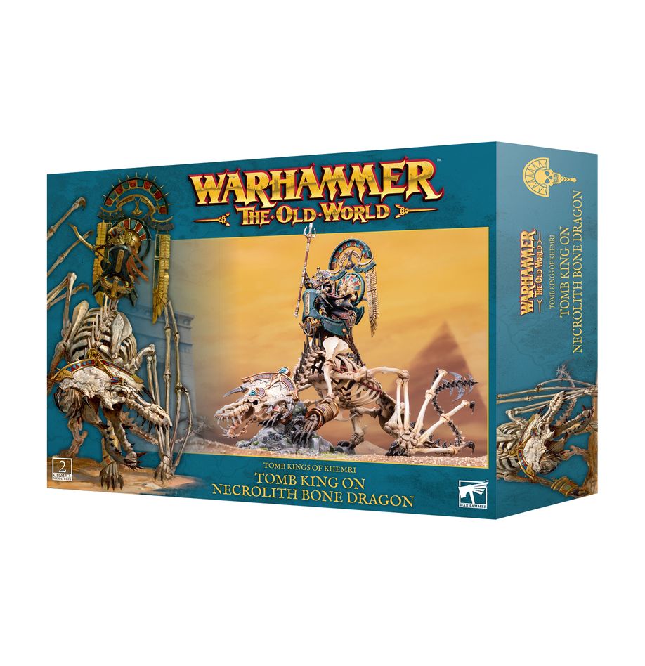 ✅ TKK: TOMB KING ON NECROLITH BONE DRAGON Imagen principal del producto