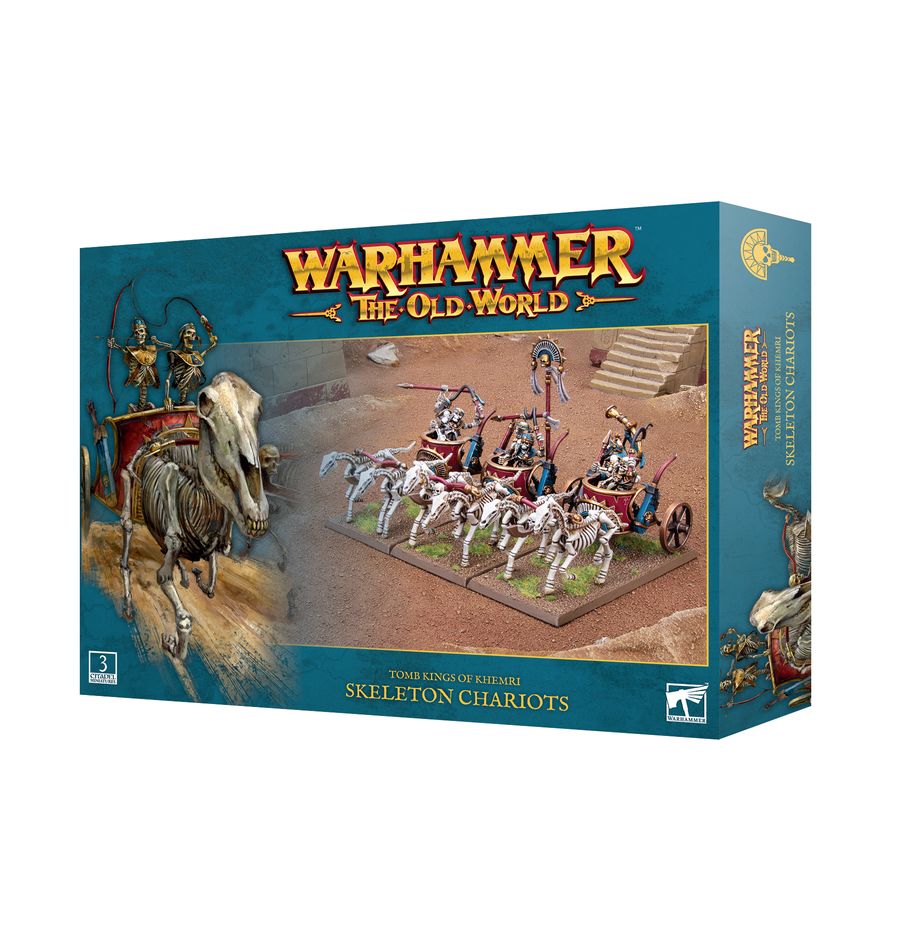 ✅TOMB KINGS OF KHEMRI: SKELETON CHARIOTS Imagen principal del producto