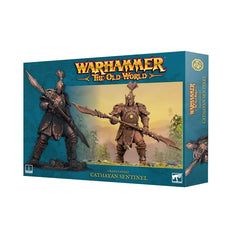 CATHAYAN SENTINEL | Estatua viviente Grand Cathay Warhammer The Old World | Miniatura elite