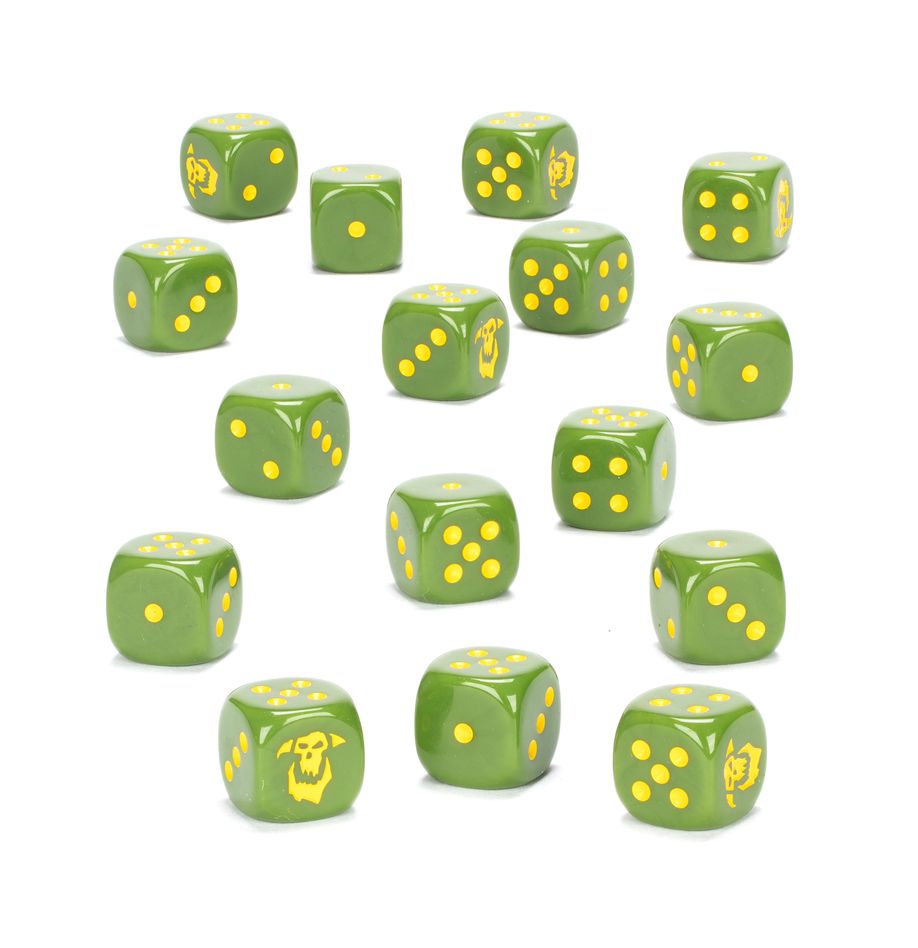 🎲 Dados Orruks – Warhammer Age of Sigmar 🐾💥 Imagen secundaria del producto