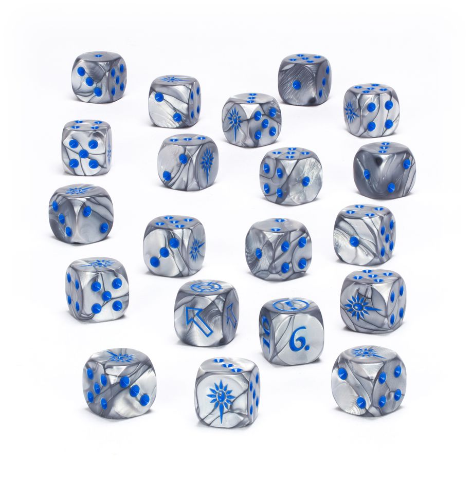 🎲 Juego de Dados High Elf Realms – Warhammer: The Old World ⚔️✨ Imagen principal del producto
