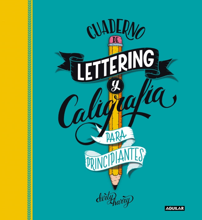 Cuaderno de lettering y caligrafía creativa para principiantes: Guía para aprender a dibujar palabras con un boli y tu creatividad Imagen principal del producto