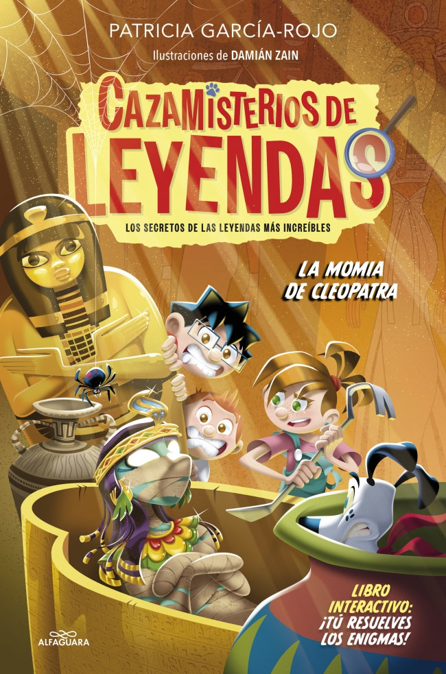 Cazamisterios de leyendas 2 - La momia de Cleopatra. Patricia García-Rojo (ALFAGUARA) 9788410190306