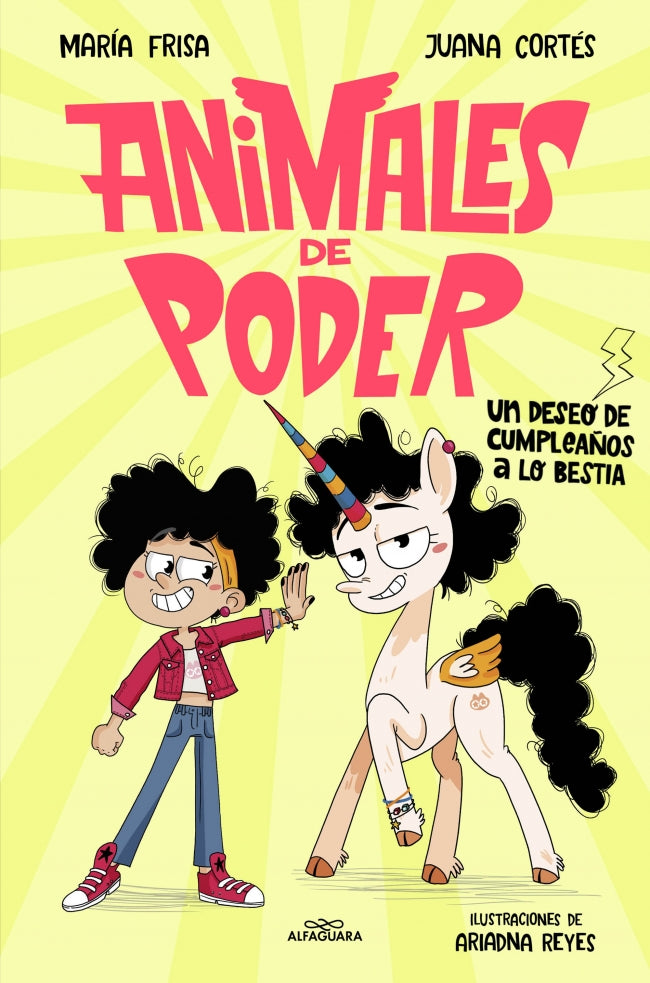 Animales de poder 1 - Un deseo de cumpleaños a lo bestia. María Frisa (ALFAGUARA) 9788410190870 Imagen principal del producto
