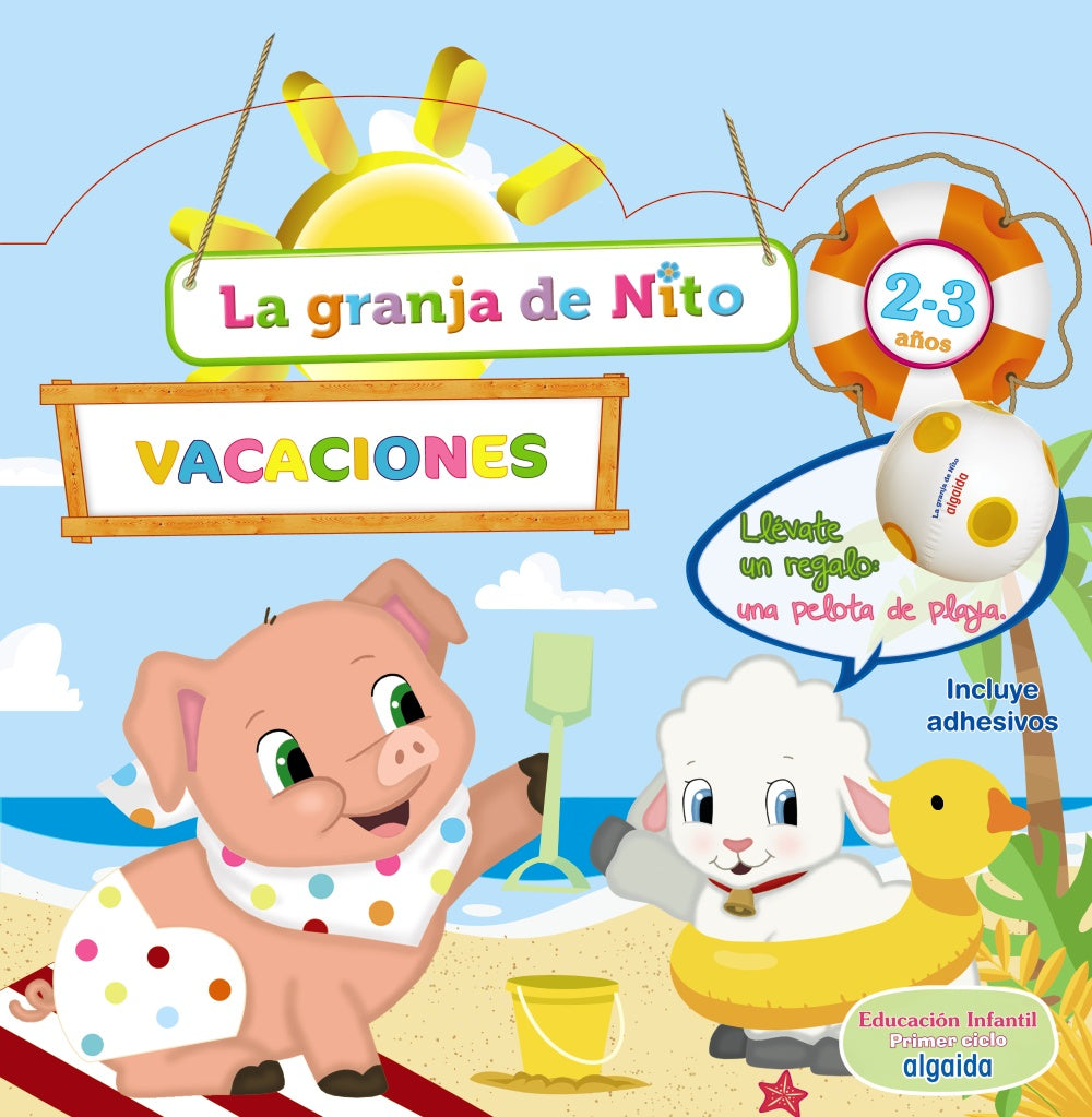 Cuaderno de Vacaciones. la Granja de Nito 2-3 Años Imagen principal del producto