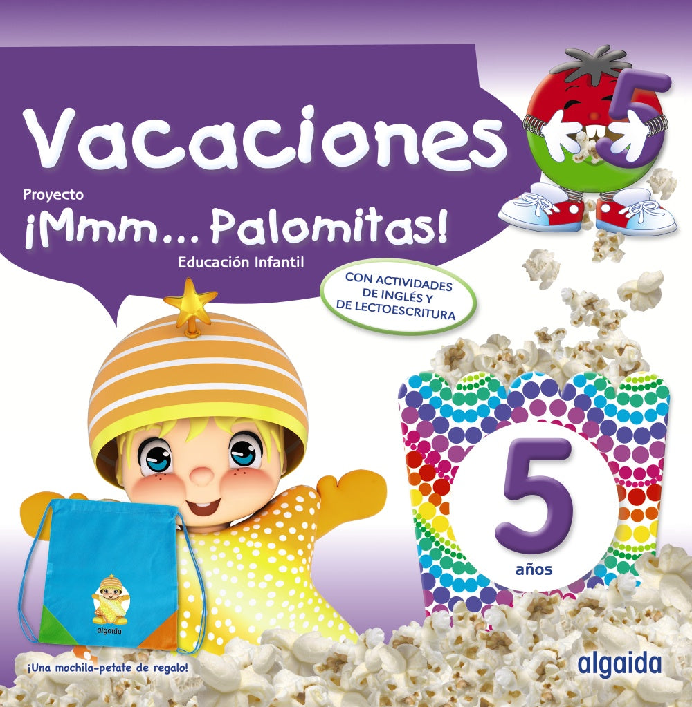 ¡mmm... Palomitas! 5 Años. Cuaderno de Vacaciones Imagen principal del producto