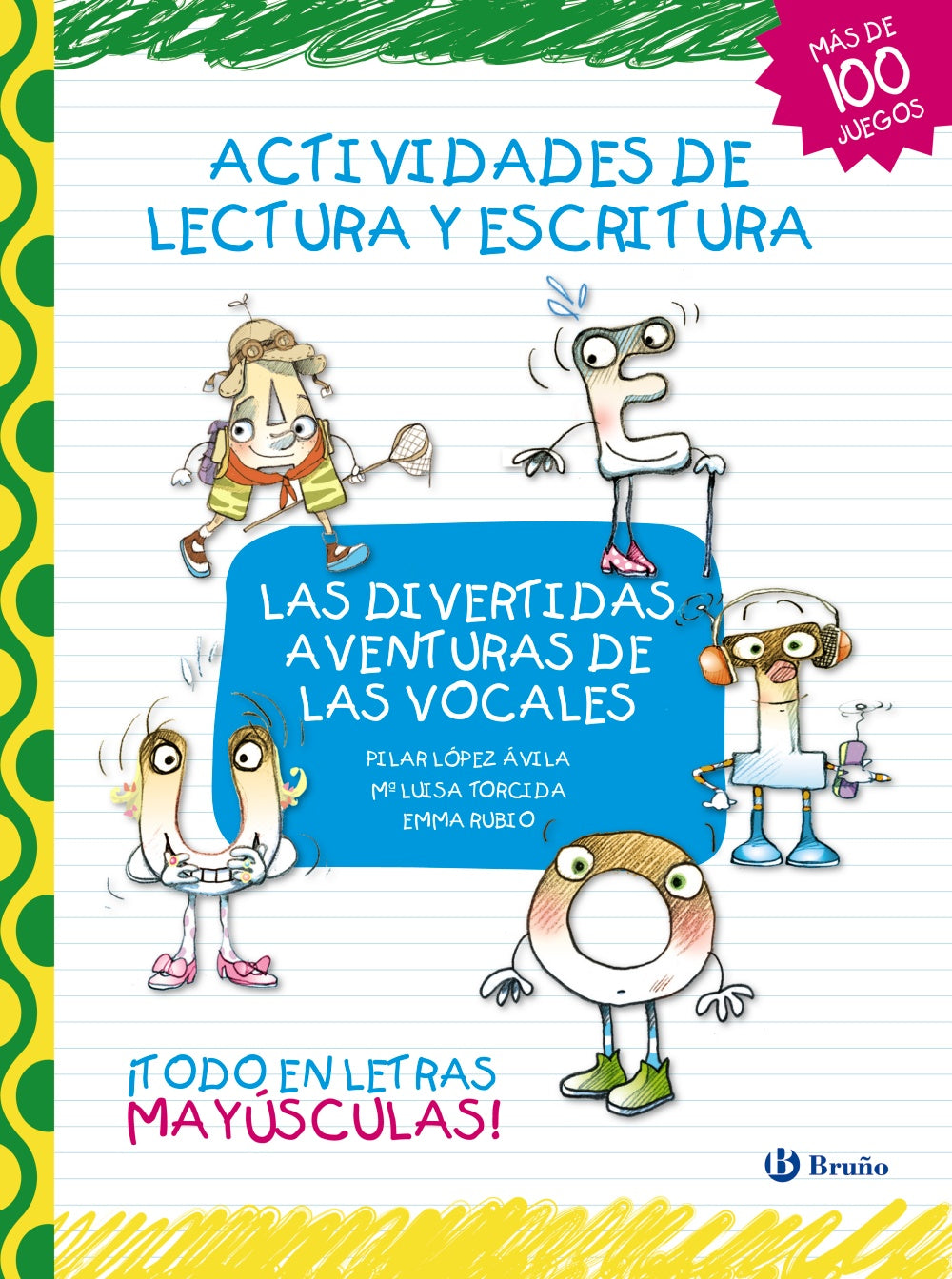 Las Divertidas Aventuras de las Vocales: Actividades de Lectura y Escritura Imagen principal del producto