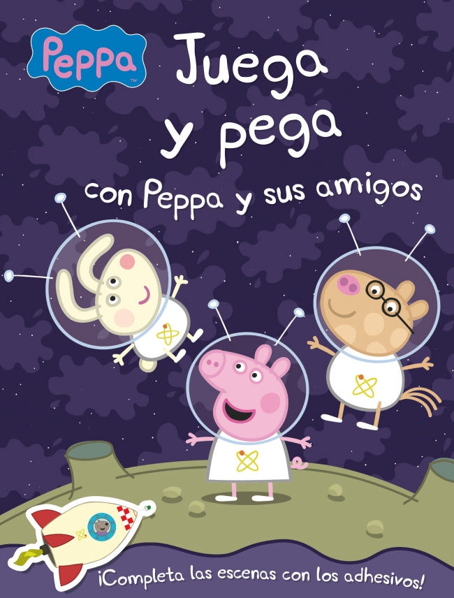 Peppa Pig. Cuaderno de actividades - Juega y pega con Peppa y sus amigos Imagen principal del producto