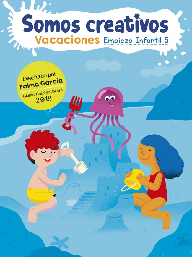 Somos Creativos. Cuaderno de Vacaciones - Empiezo Infantil (5 Años): - Imagen principal del producto