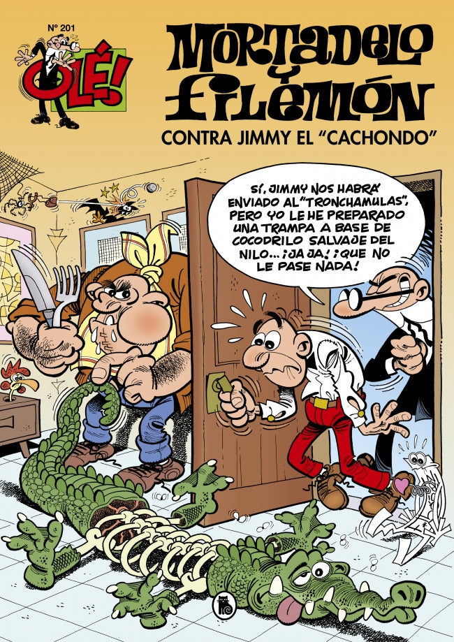 Mortadelo y Filemón. Contra Jimmy «El Cachondo» (Olé! Mortadelo 201) Imagen principal del producto