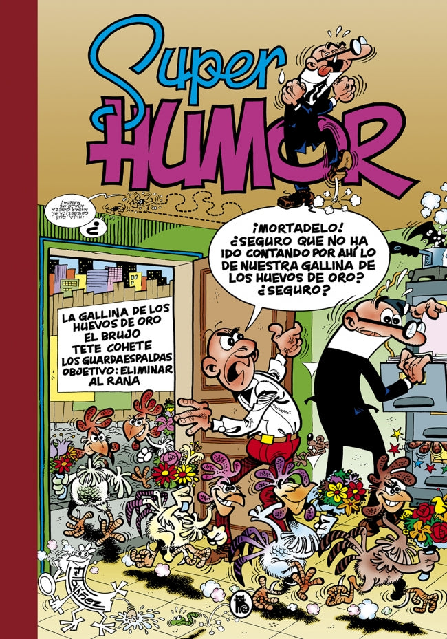La gallina de los huevos de oro | El brujo | Tete Cohete | Los Guardaespaldas | Objetivo: eliminar al Rana (Súper Humor Mortadelo 7) Imagen principal del producto