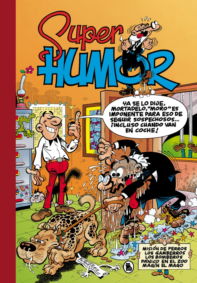 Misión de perros | Los Gamberros | Los bomberos | Pánico en el Zoo | Magín el mago (Súper Humor Mortadelo 13) Imagen principal del producto