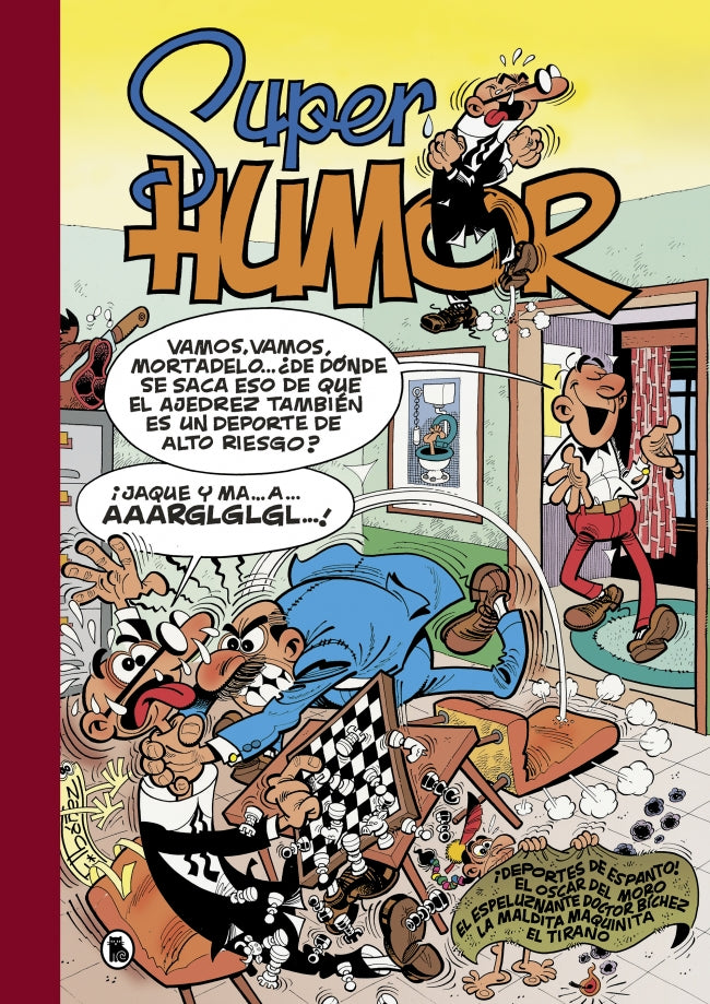 ¡Deportes de espanto! | El Óscar del Moro | El espeluznante Doctor Bíchez | La maldita maquinita | El Tirano (Súper Humor Mortadelo 31) Imagen principal del producto