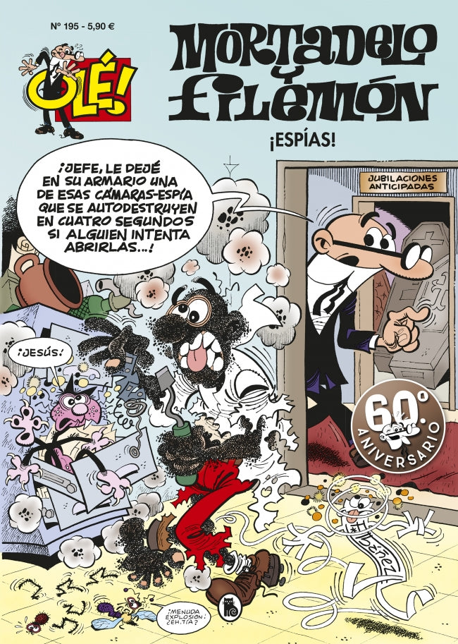 Mortadelo y Filemón. ¡Espías! (Olé! Mortadelo 195) Imagen principal del producto