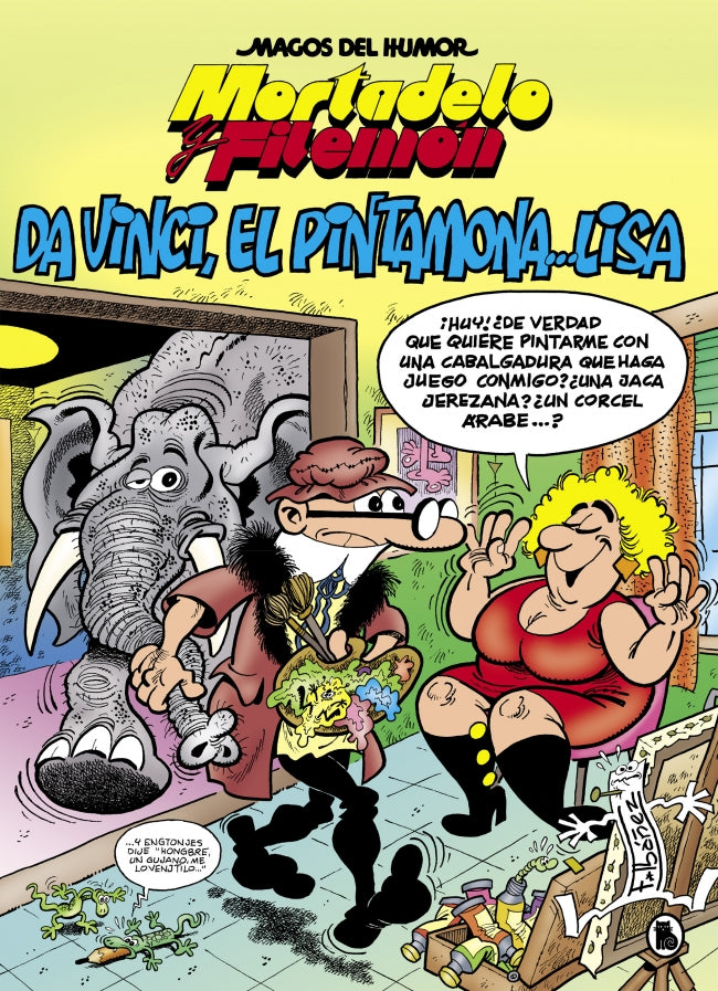 Mortadelo y Filemón. Da Vinci, el pintamona... Lisa (Magos del Humor 198) Imagen principal del producto