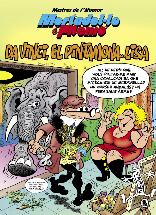 Mortadel·lo i Filemó. Da Vinci, el pintamona... Lisa (Mestres de l'Humor 52) Imagen principal del producto