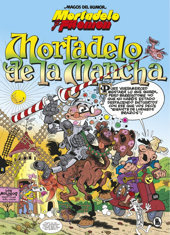 Mortadelo y Filemón. Mortadelo de la Mancha (Magos del Humor 103) Imagen principal del producto