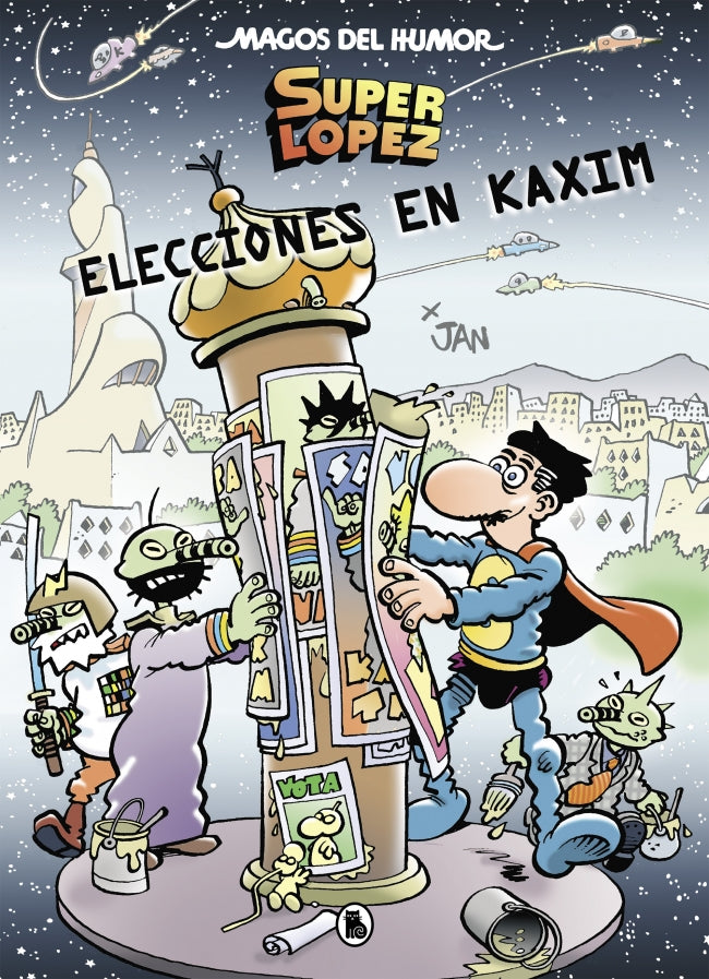 Superlópez. Elecciones en Kaxim (Magos del Humor 143) Imagen principal del producto
