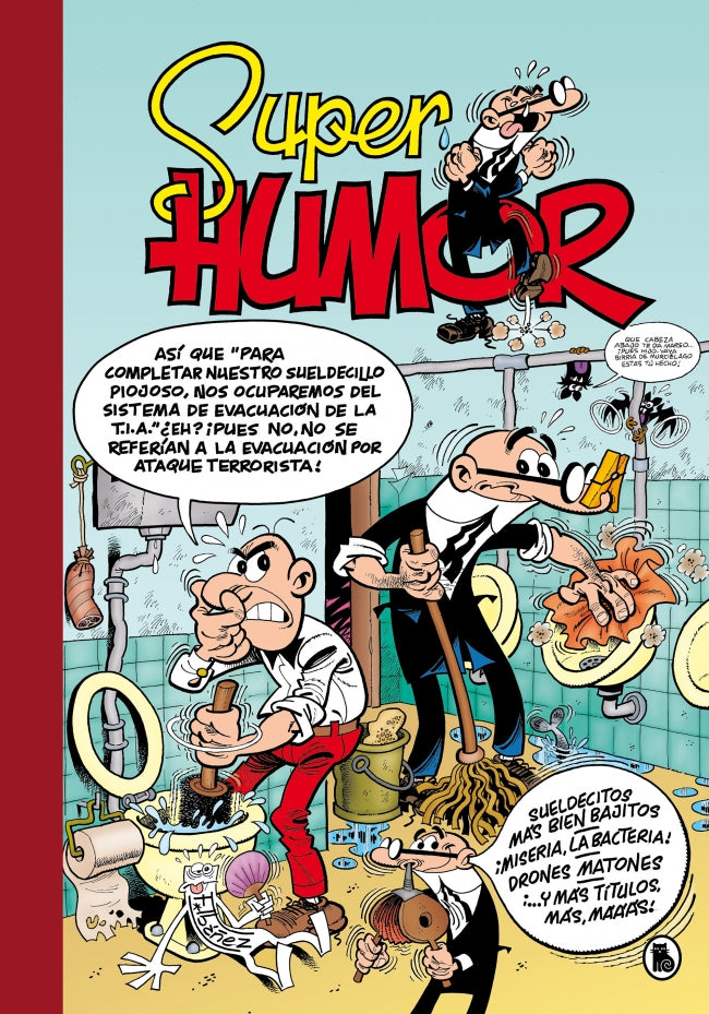Sueldecitos más bien bajitos | ¡Miseria, la bacteria! | Drones matones (Súper Humor Mortadelo 62) Imagen principal del producto