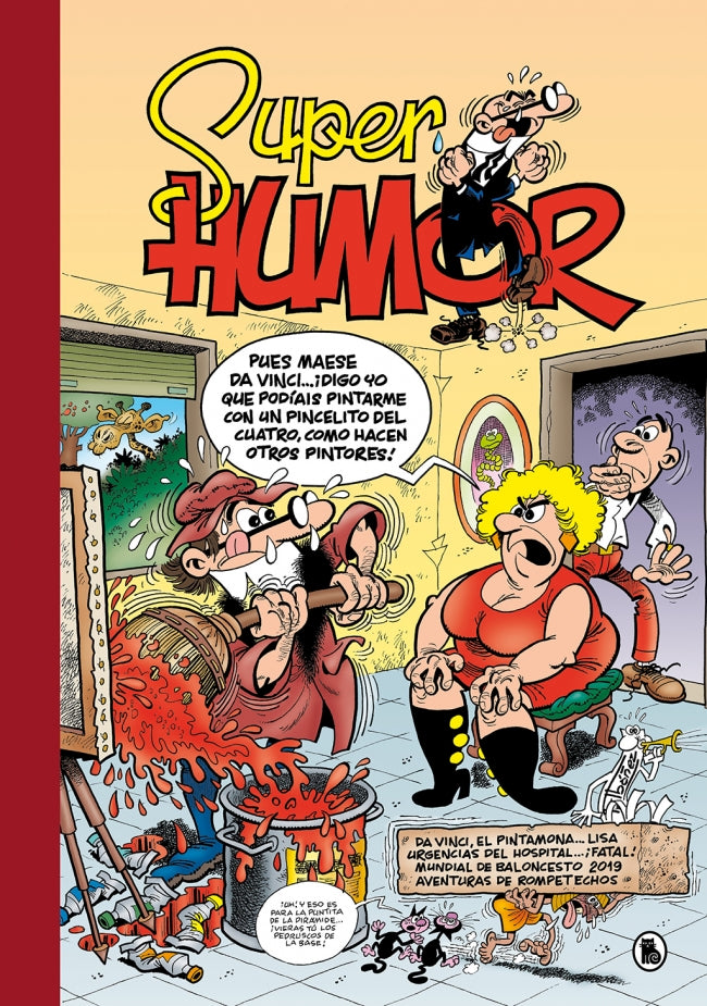 Da Vinci el pintamona...Lisa | Urgencias del hospital...¡fatal! | Mundial de baloncesto 2019 | Recopilación Rompetechos (Súper Humor Mortadelo 64) Imagen principal del producto