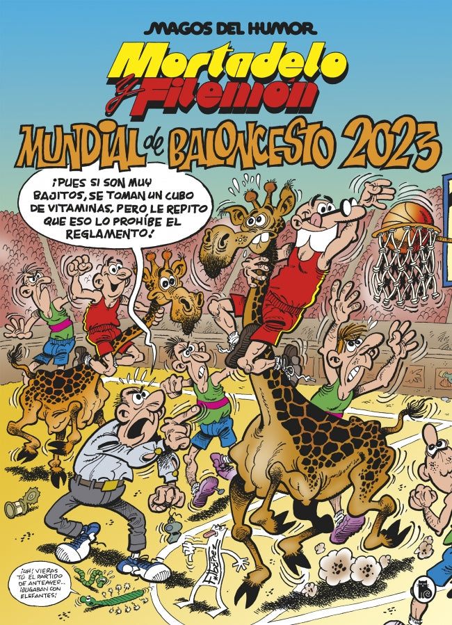 Mortadelo y Filemón. Mundial de baloncesto 2023 (Magos del Humor 220) Imagen principal del producto