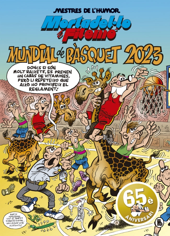 Mortadel·lo i Filemó. Mundial de bàsquet 2023 (Mestres de l'Humor 61) Imagen principal del producto